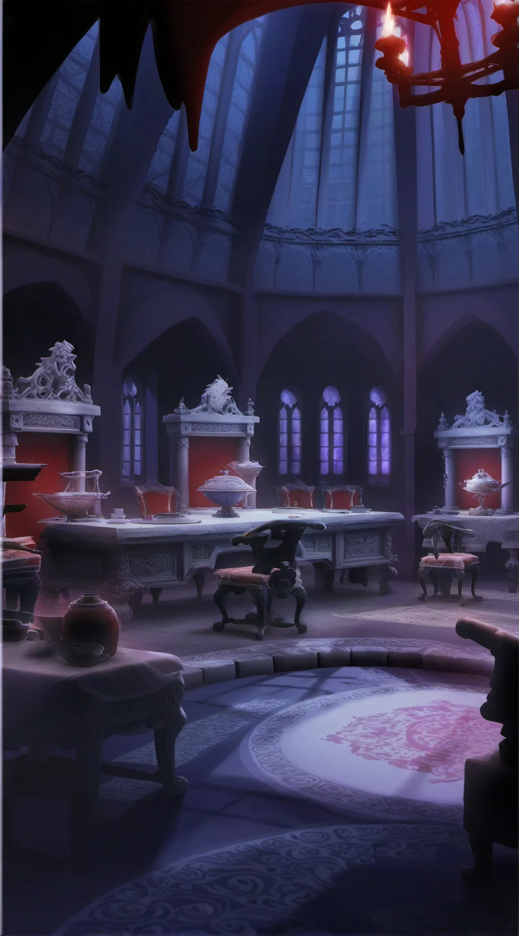 ai character: Slave Market background