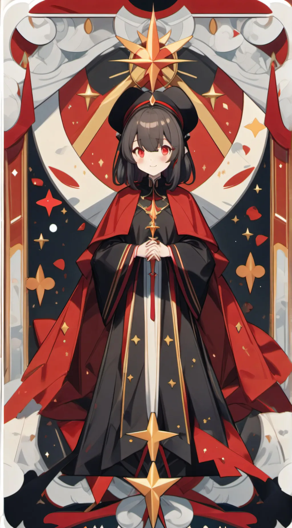 ai character: anber geishin  background