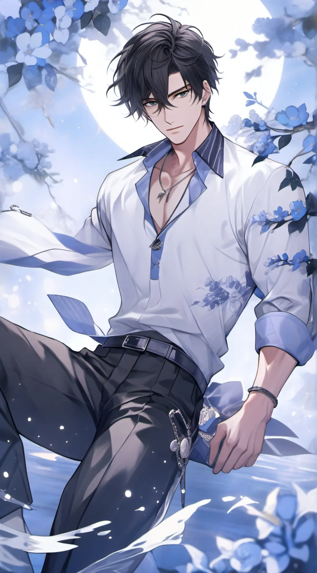 ai character: Nathaniel background