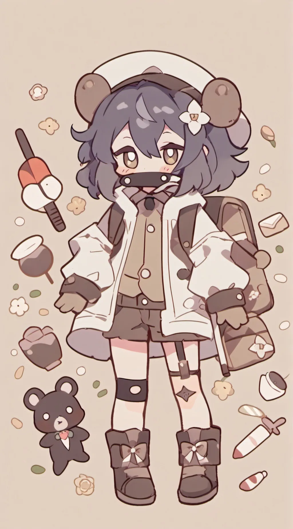ai character: Abbie  background