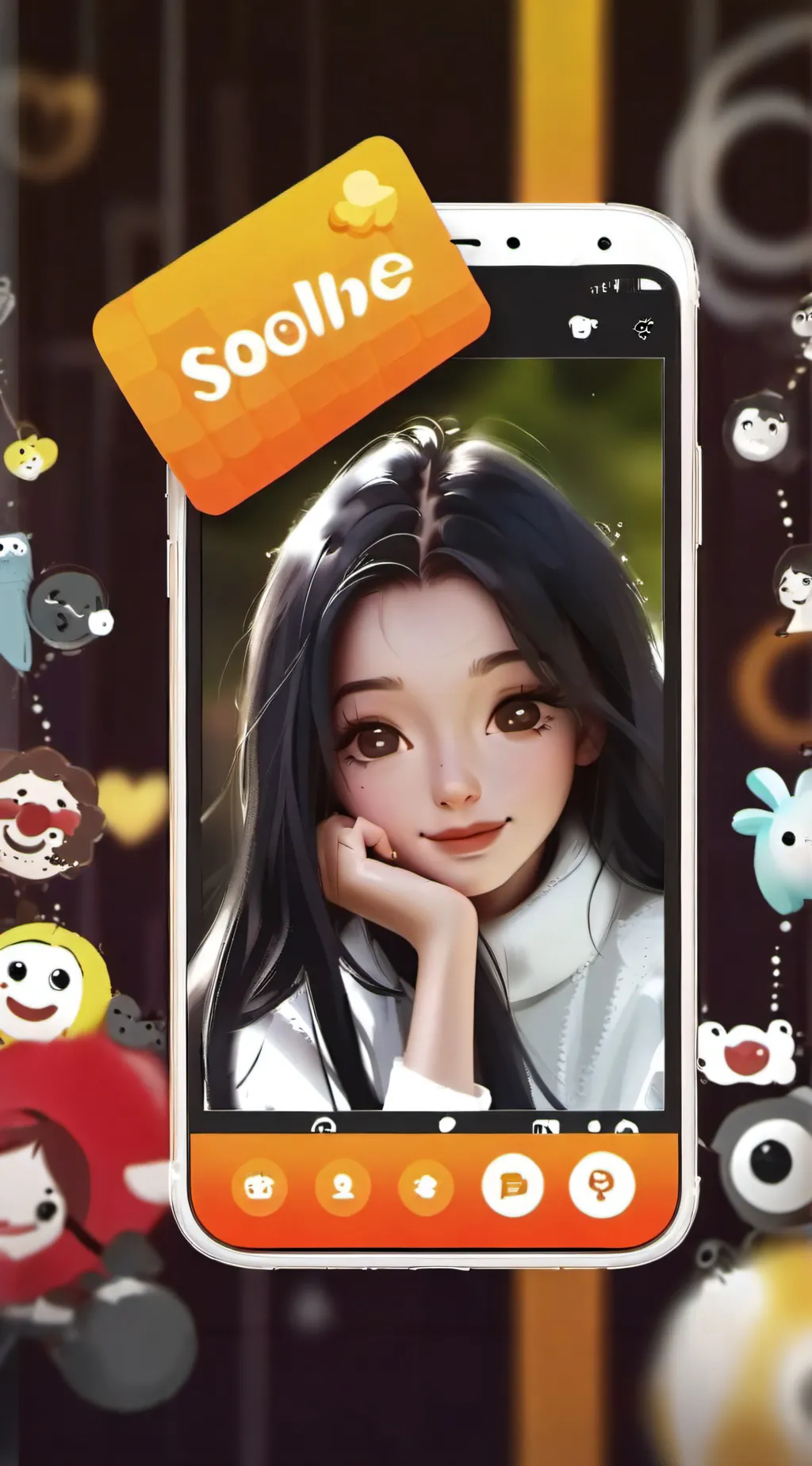 ai character: Vien background