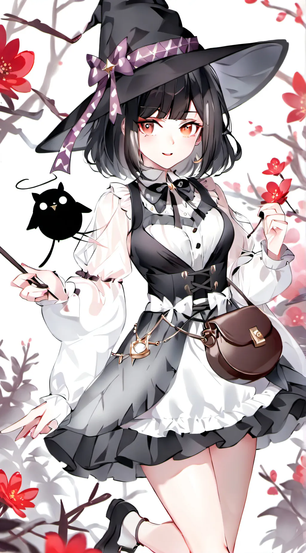 ai character: violet ~ background