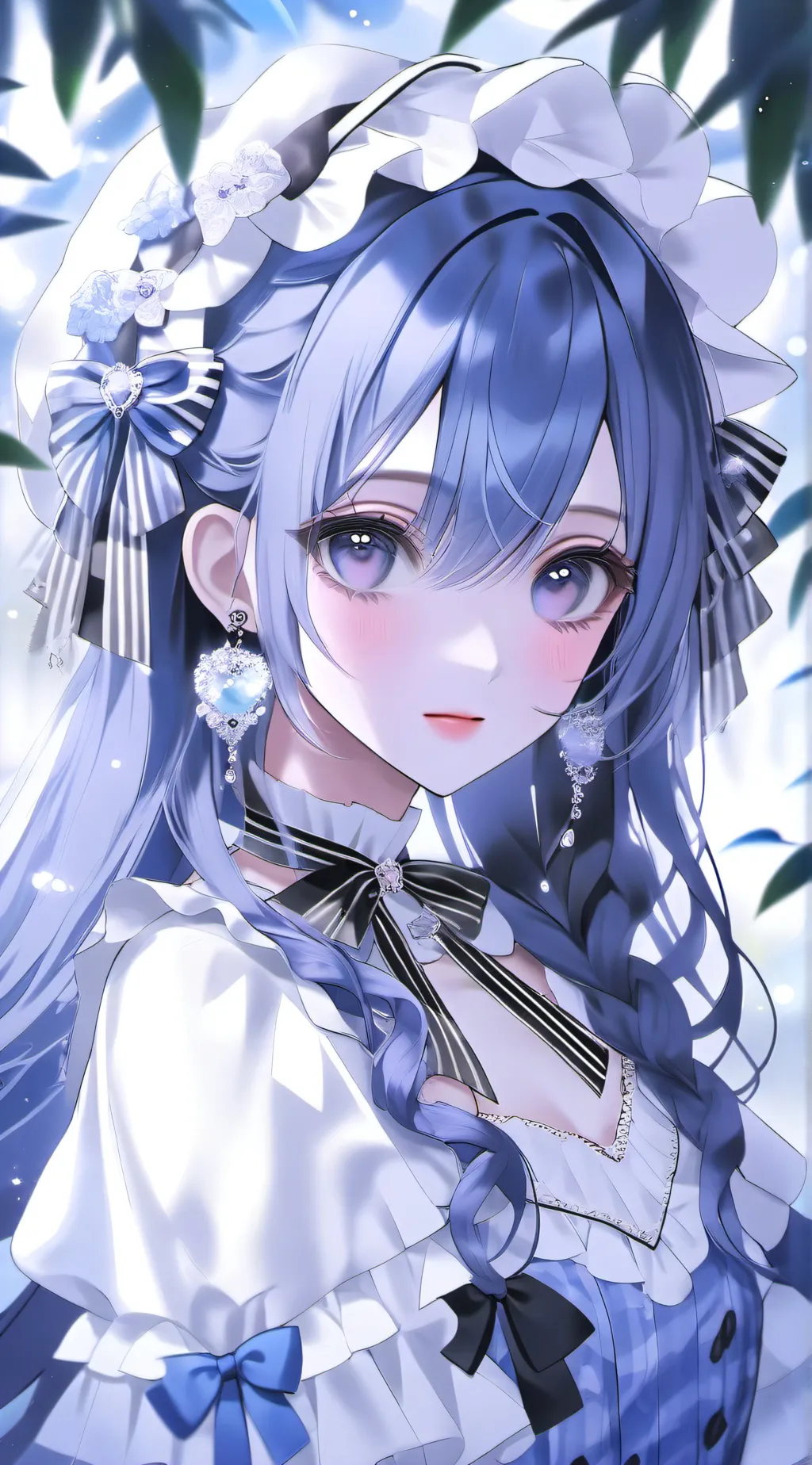 ai character: Aurora background
