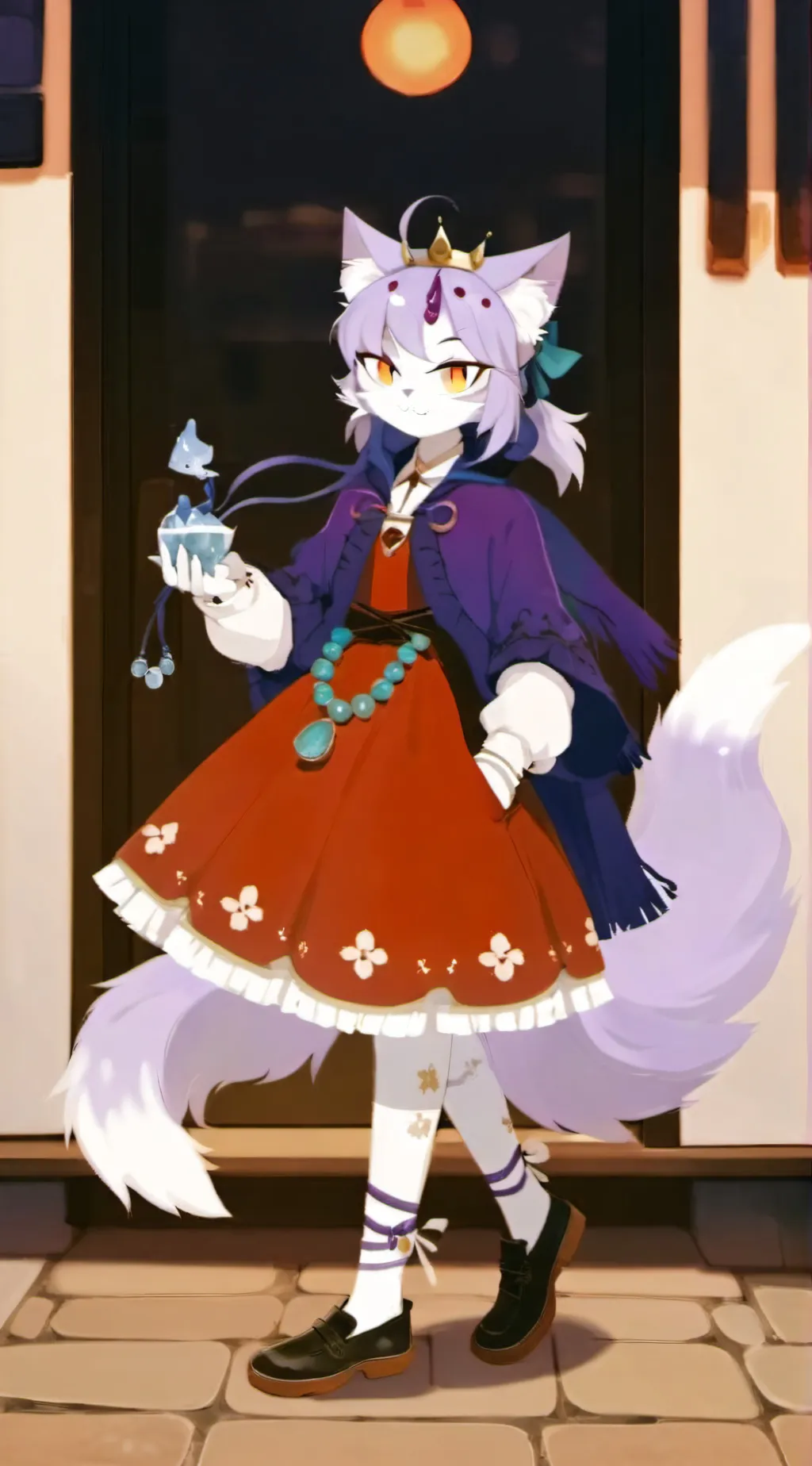 ai character: Blaze background
