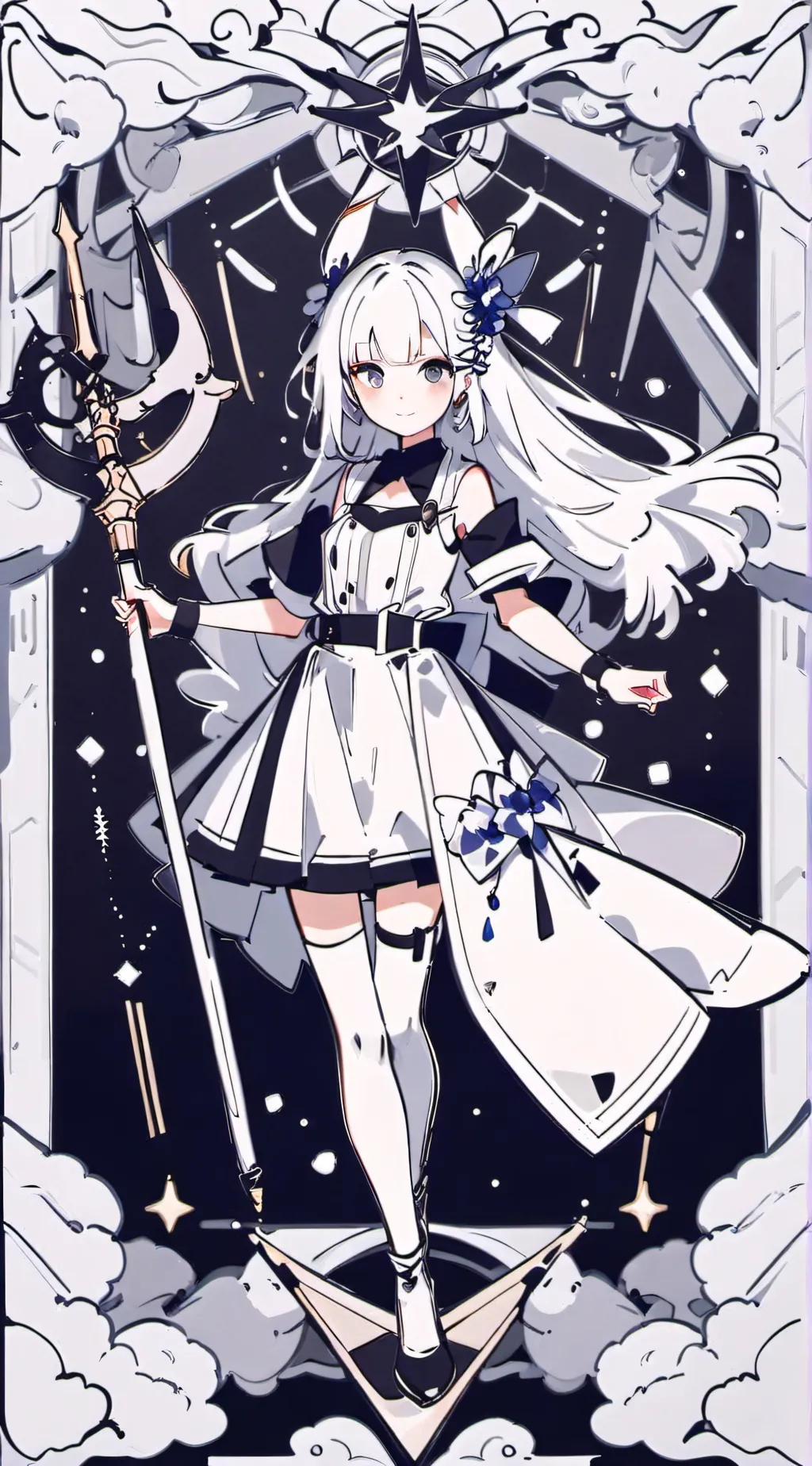 ai character: rose  background
