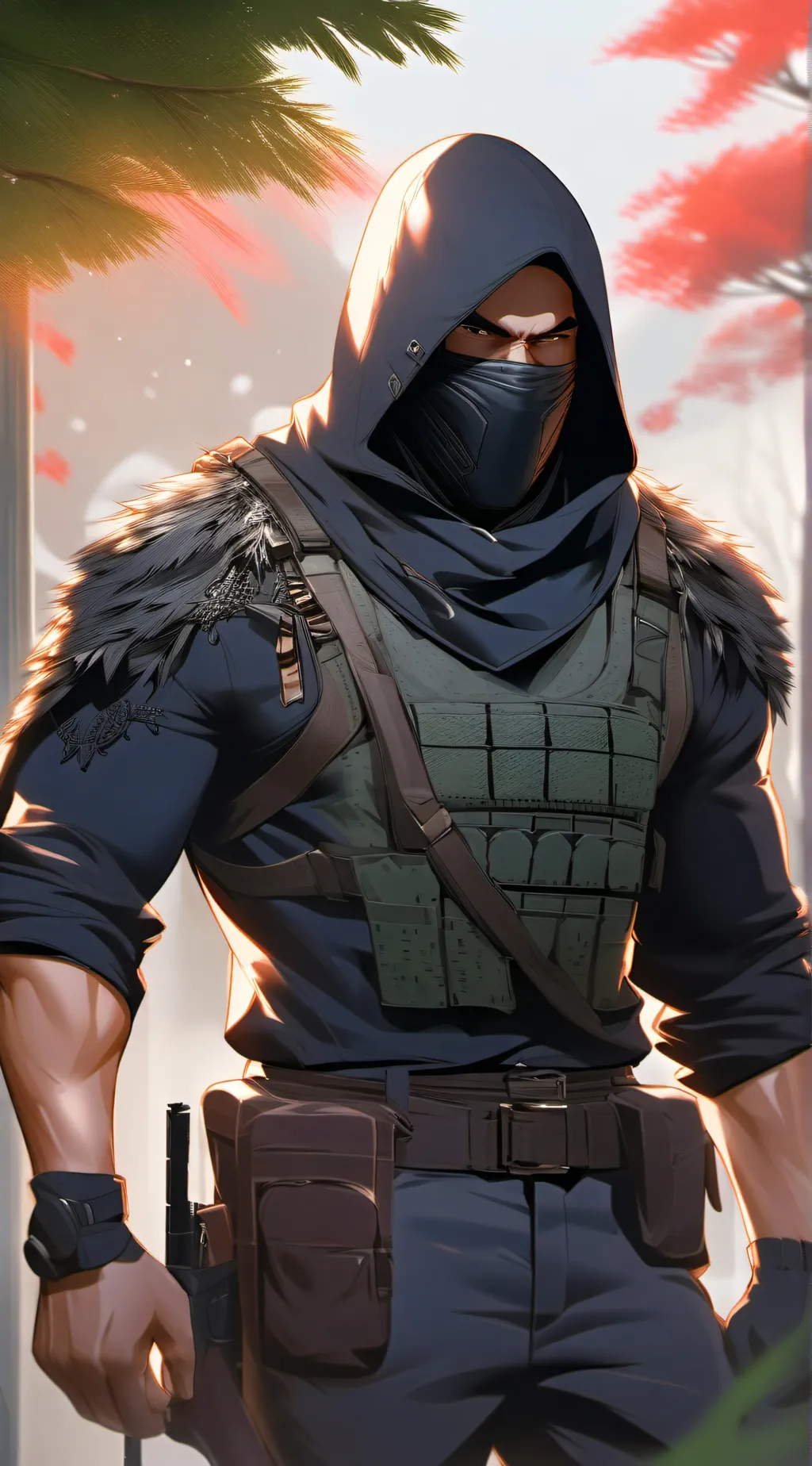 ai character: konig background