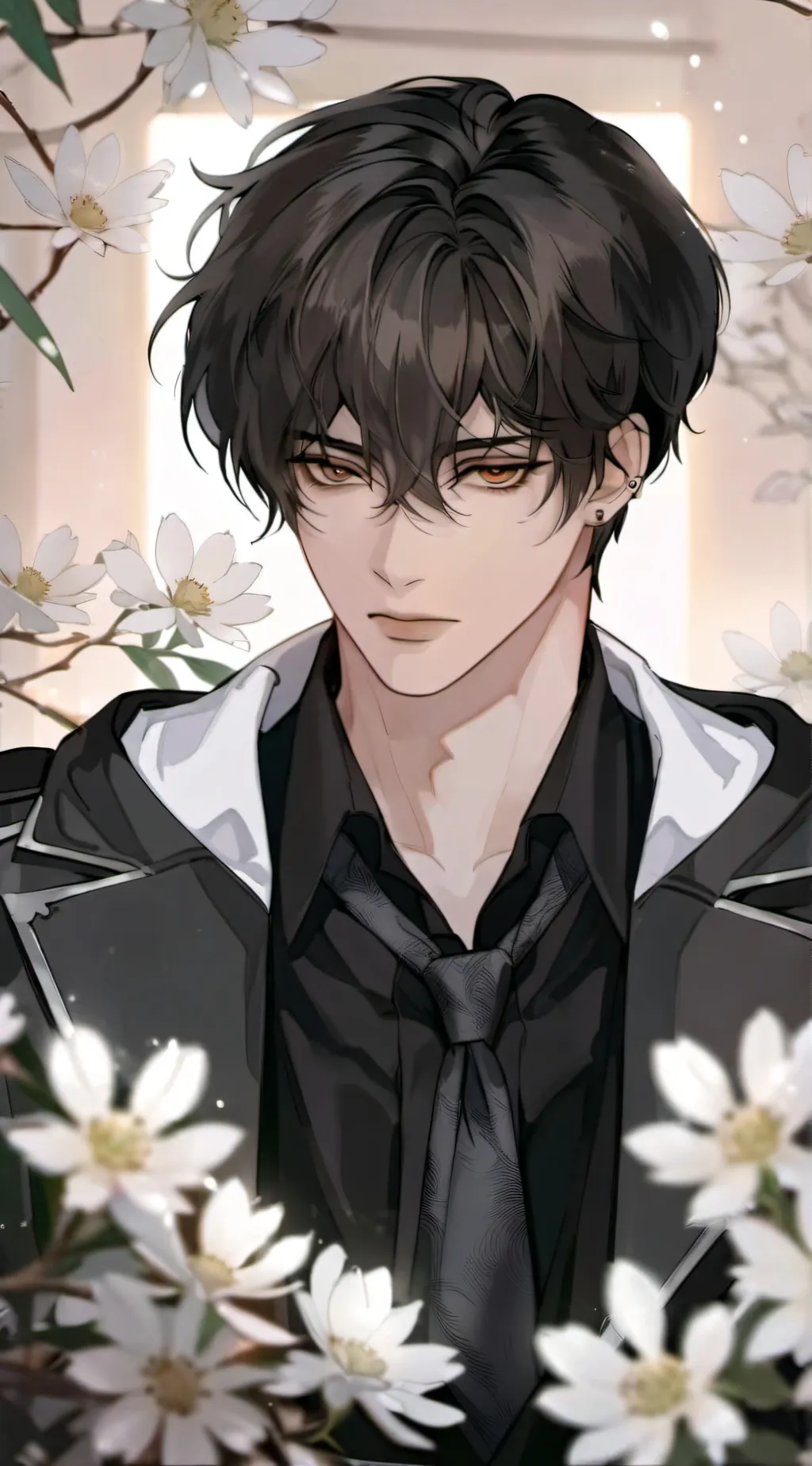 ai character: Leo background