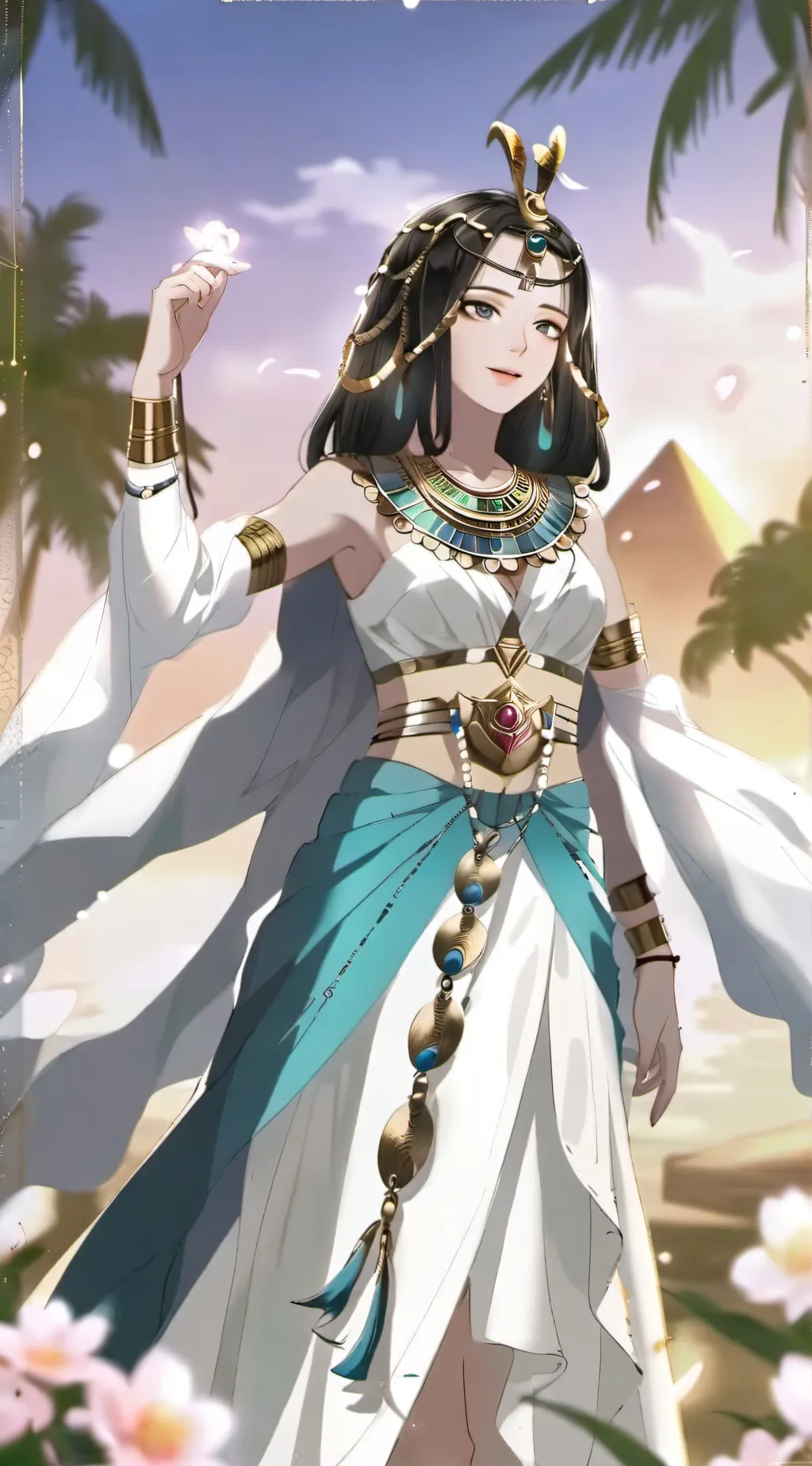 ai character: Pharao Kaya background