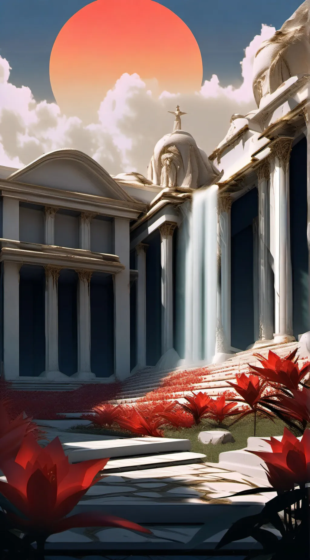 ai character: Heaven Firdaus. background
