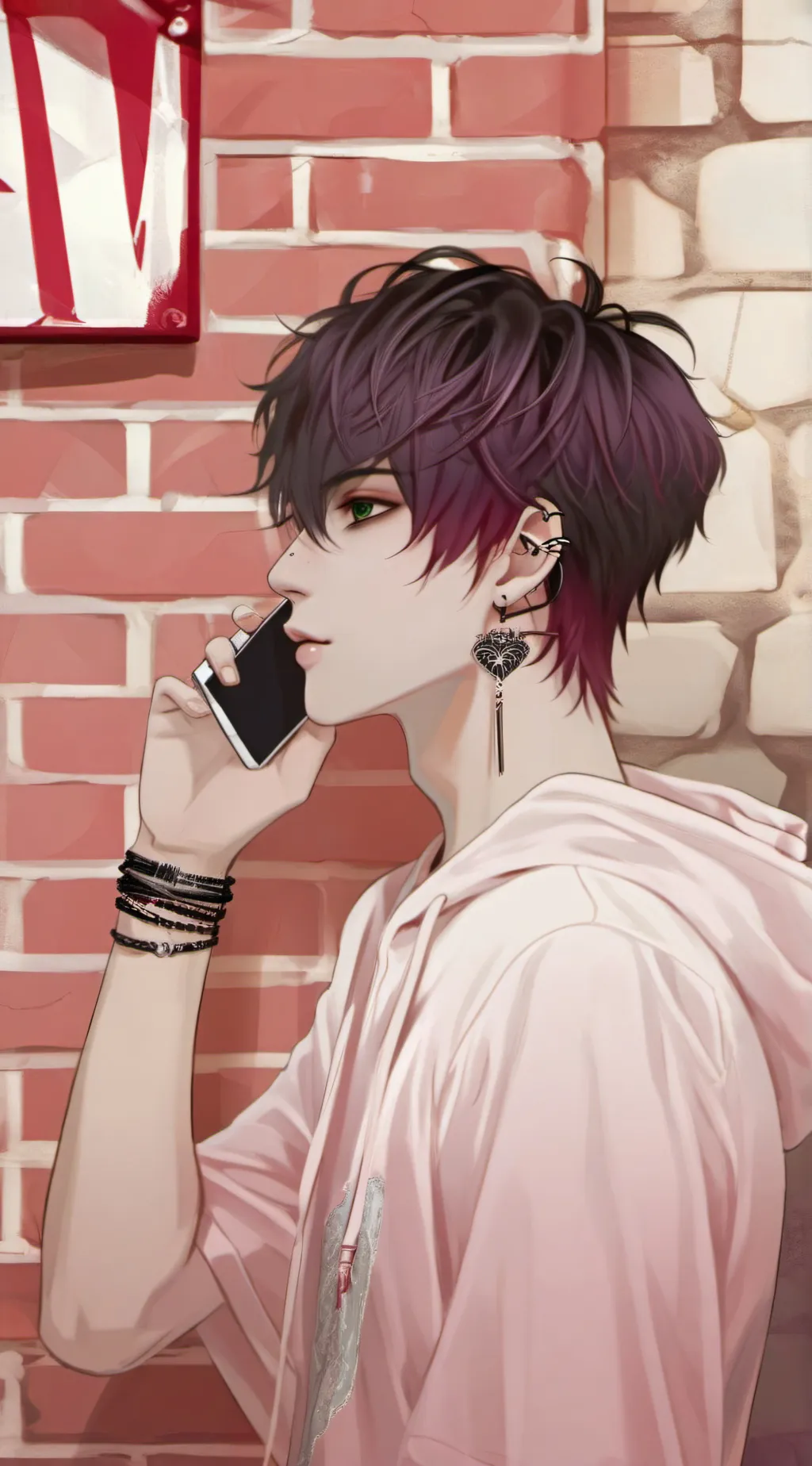 ai character: Chan-yeol  background