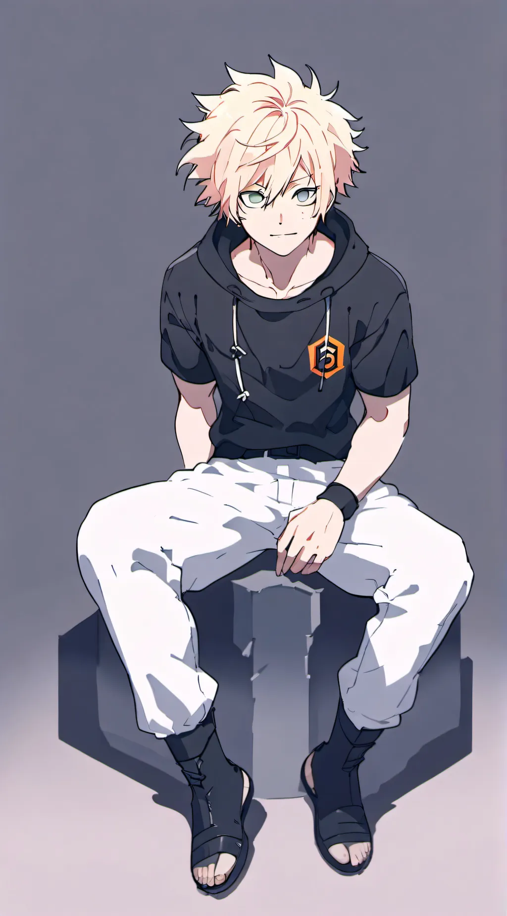 ai character: Bakugo/Hyung background