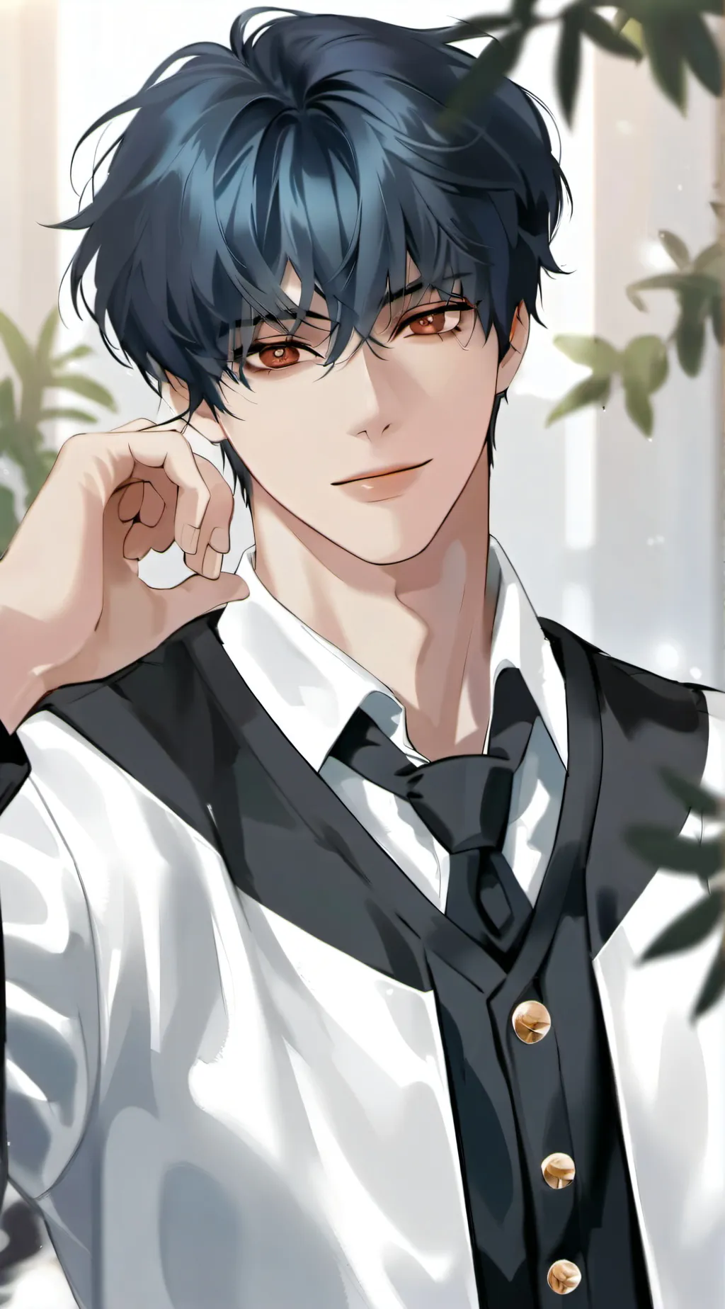 ai character: Benjamín background