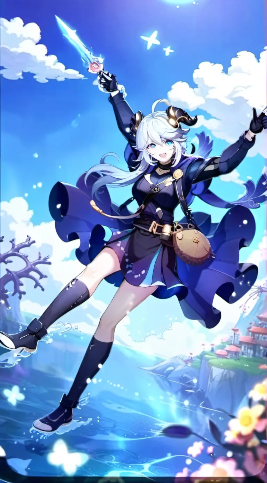 ai character: Furina background