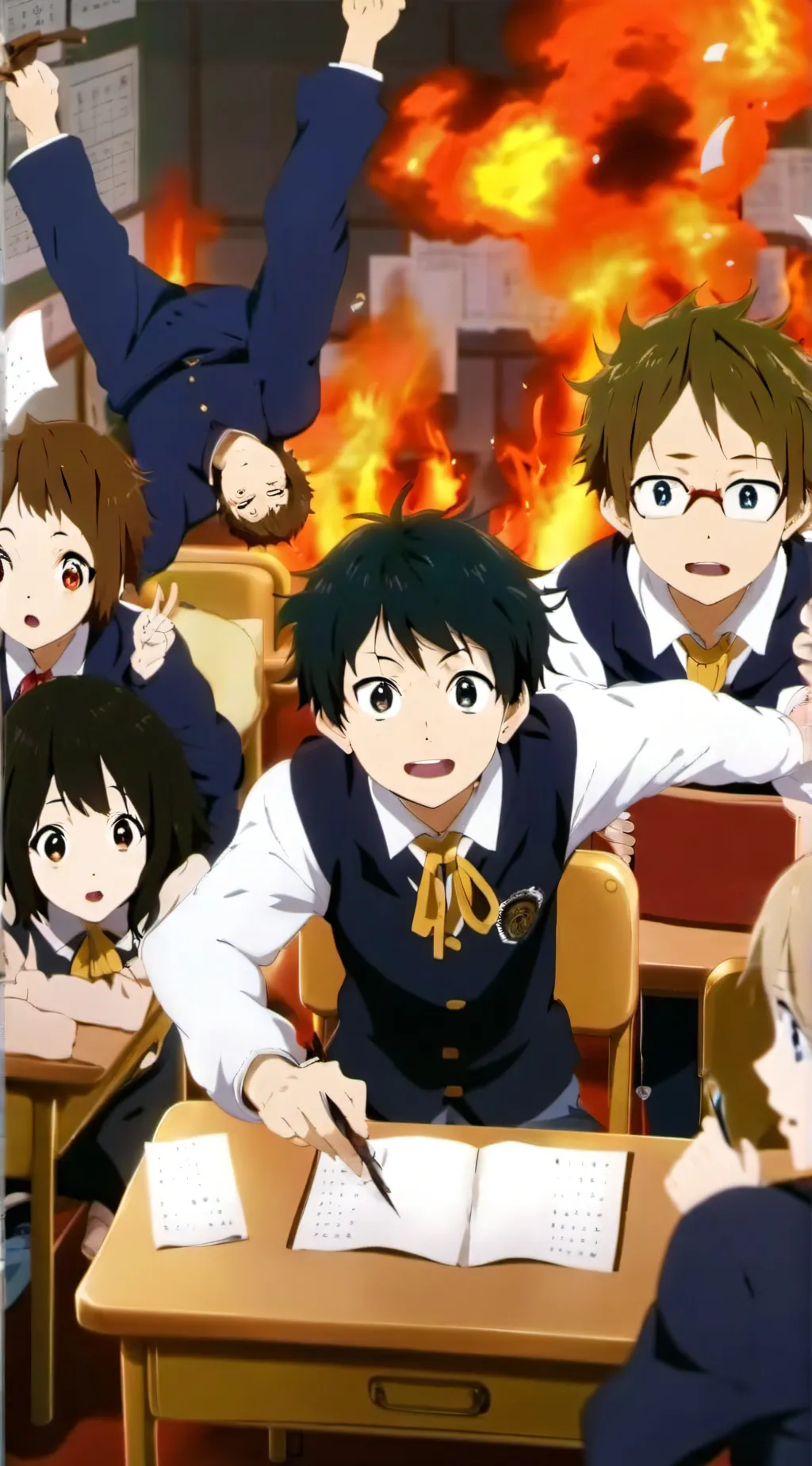 ai character: Mha background
