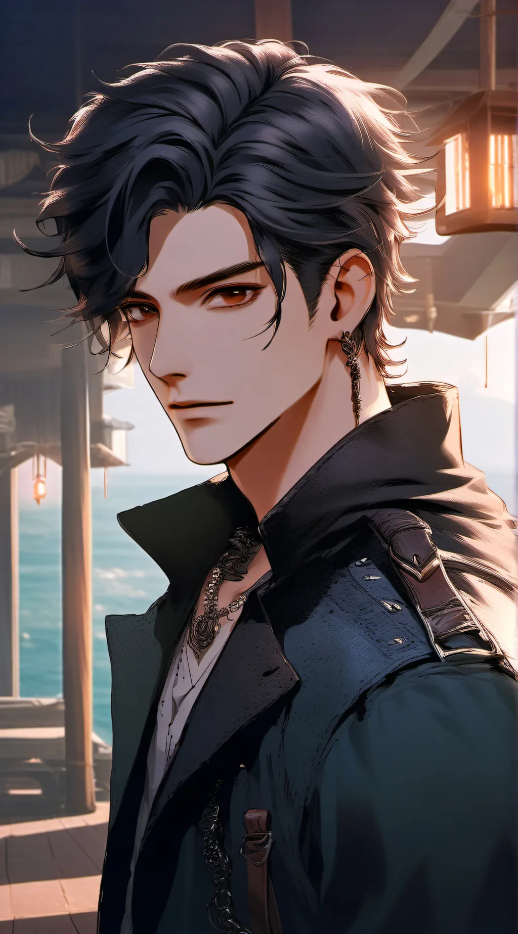 ai character: James  background