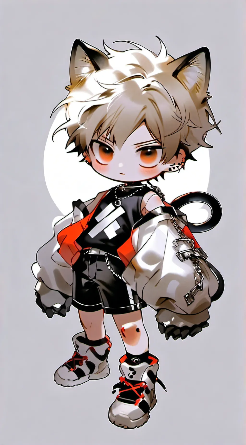 ai character: Bakugo background