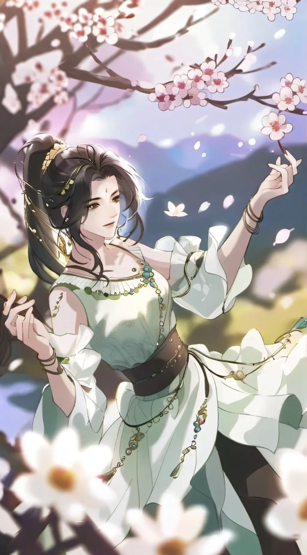 ai character: Venicia background