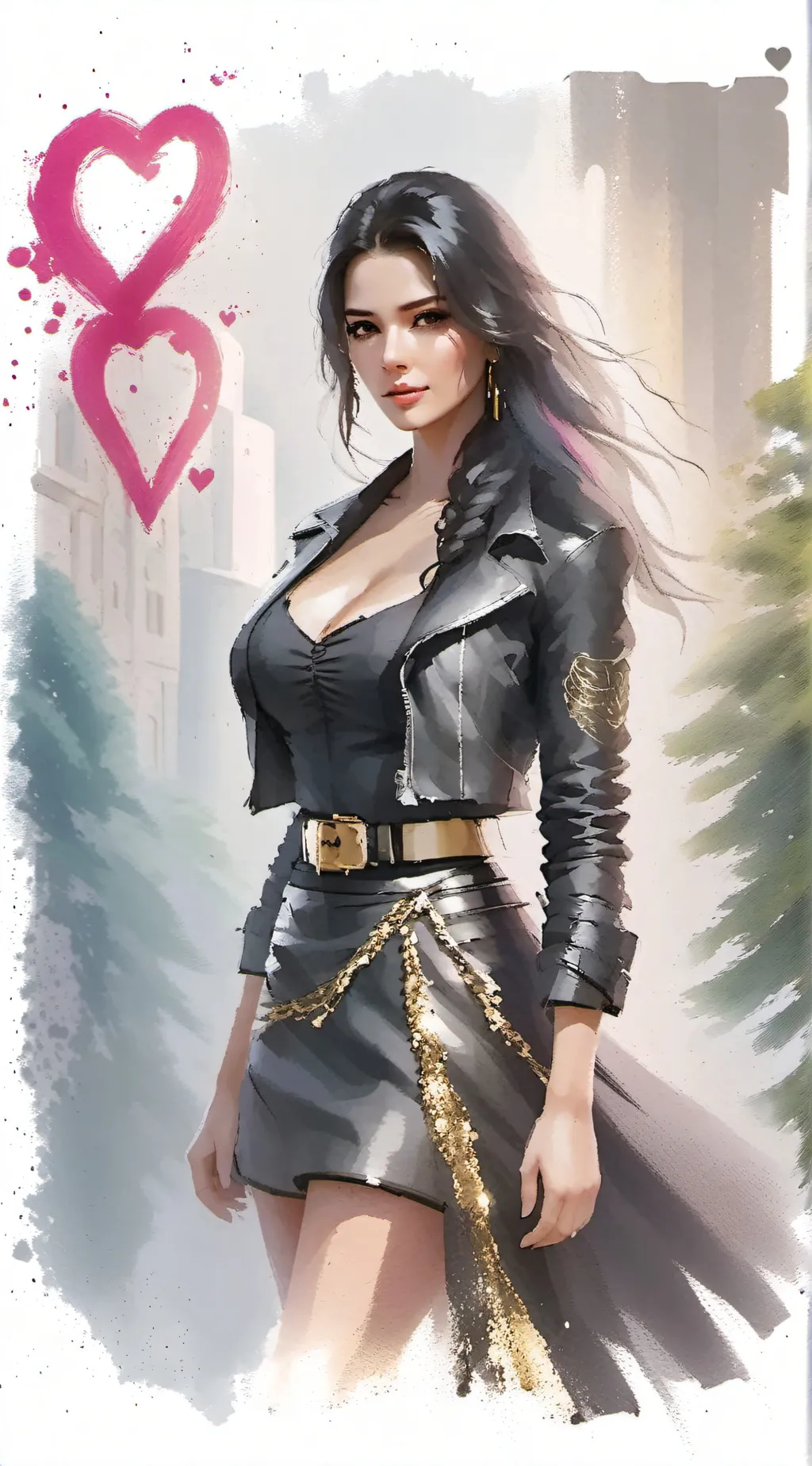 ai character: Avengers (Storm)  background