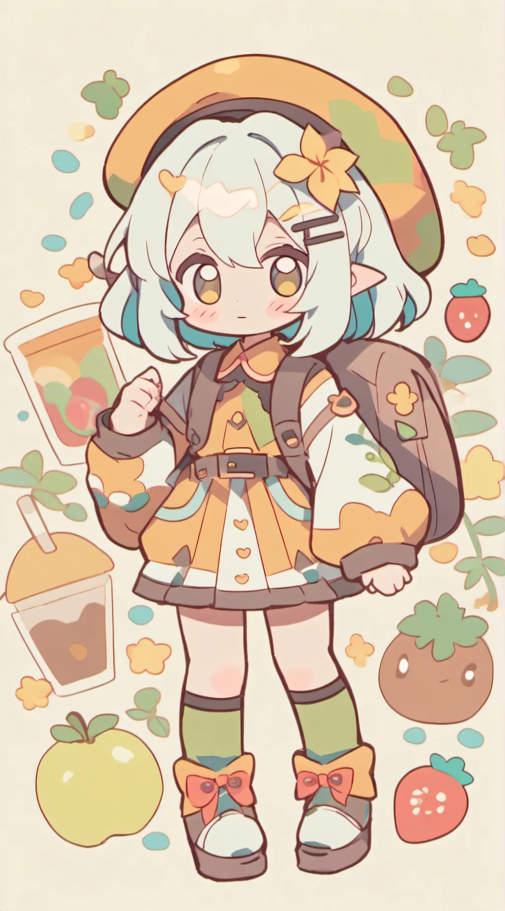 ai character: Baby Y/N  background