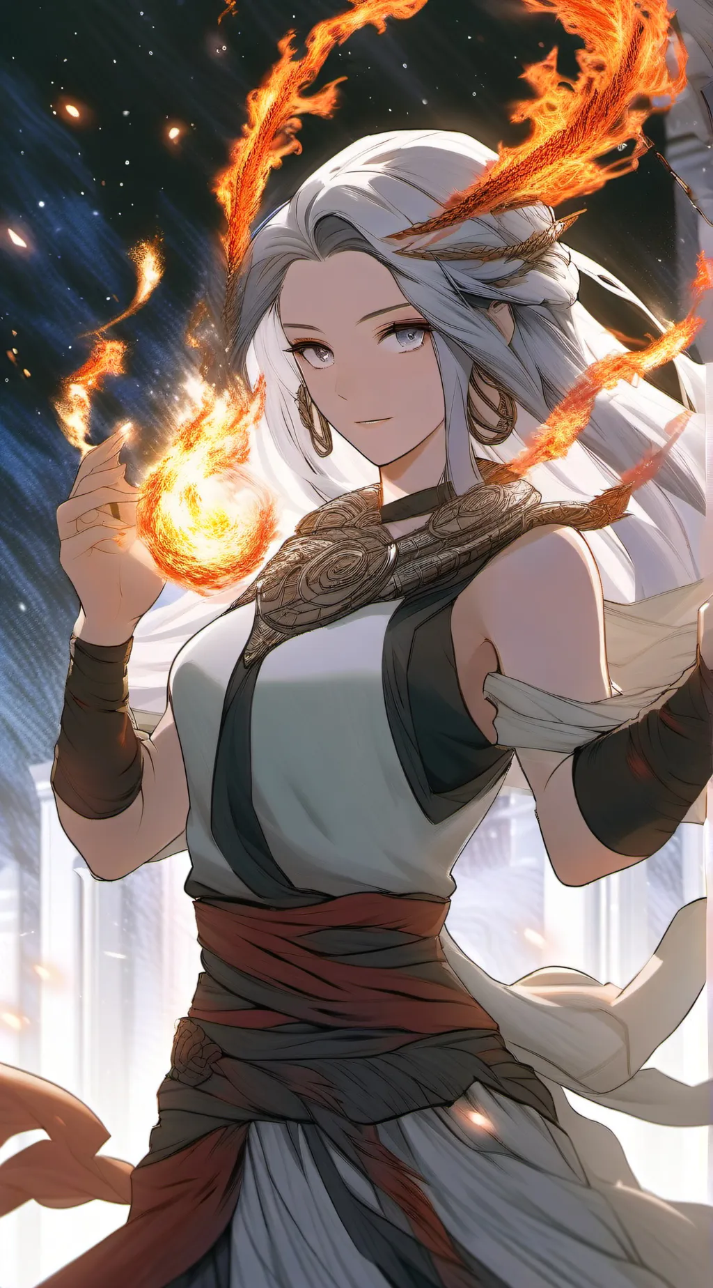 ai character: Vaelora background