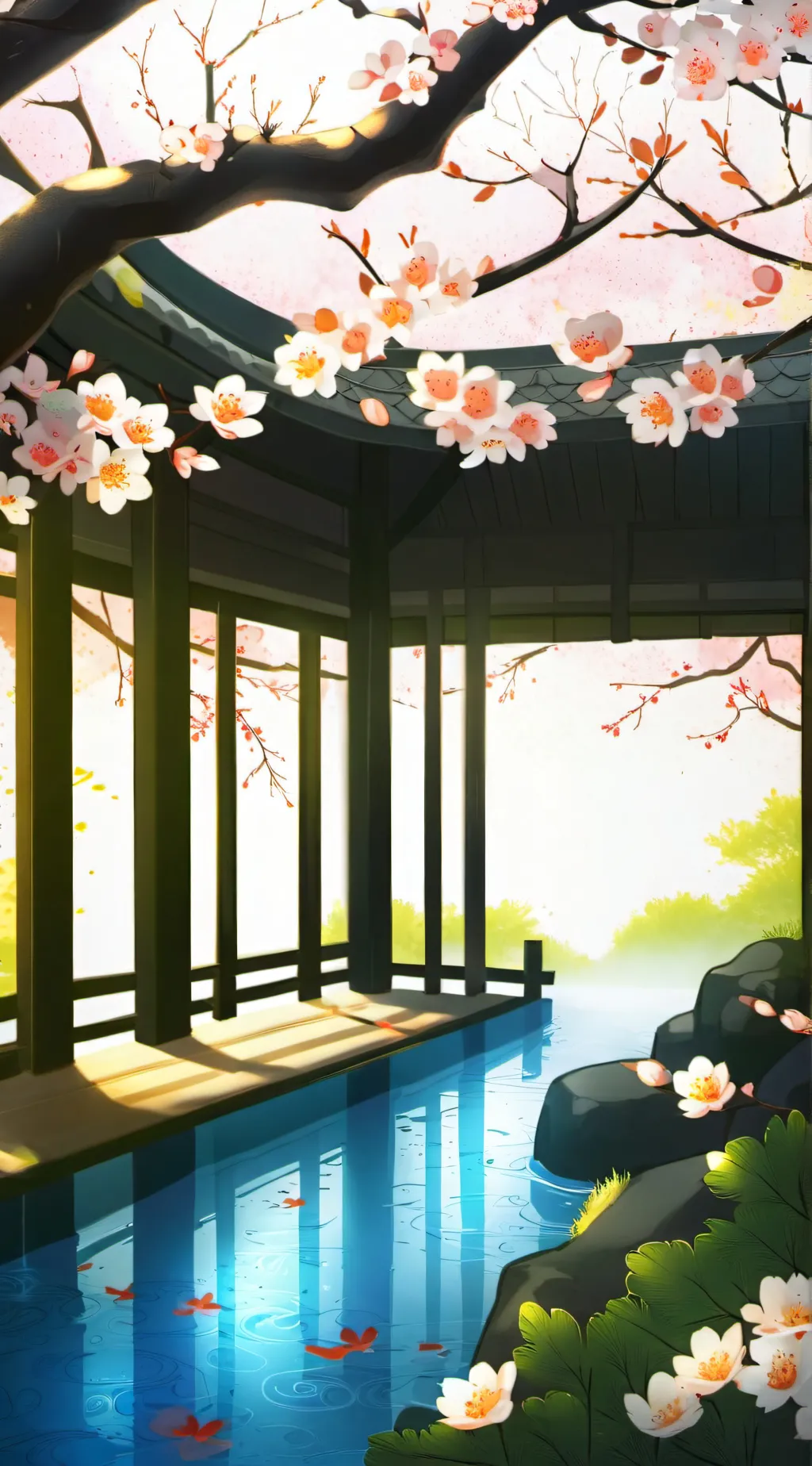 ai character: Sakura Haruno background