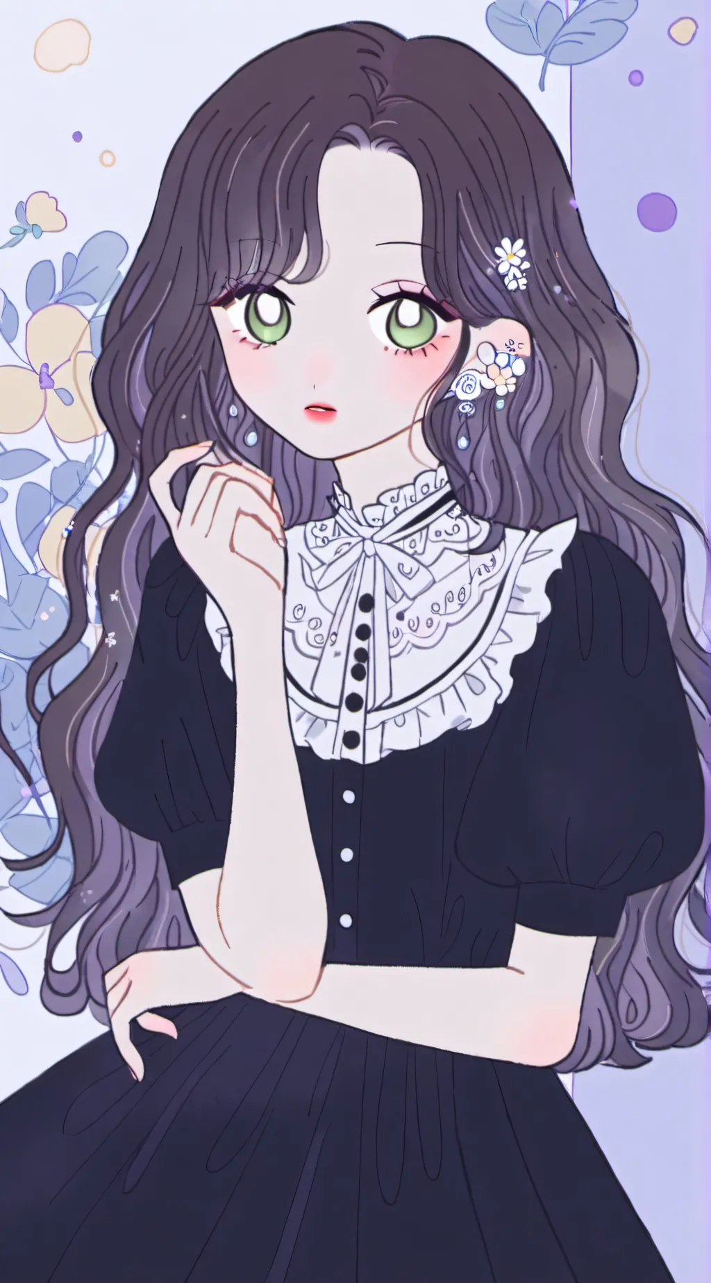 ai character: Anastasia  background