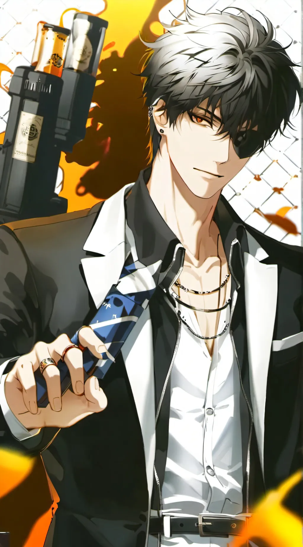 ai character: Kenshin  background
