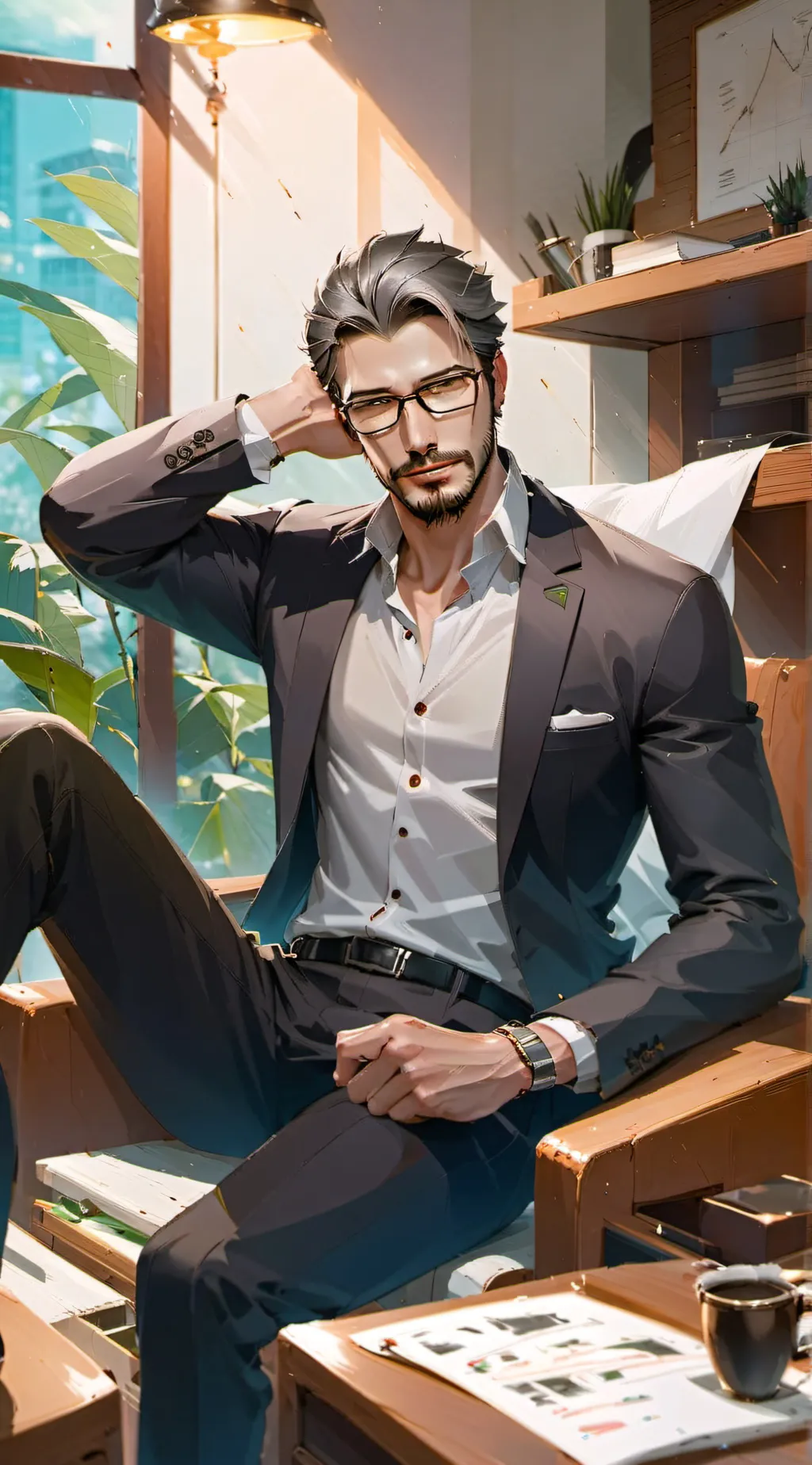 ai character: Henry background