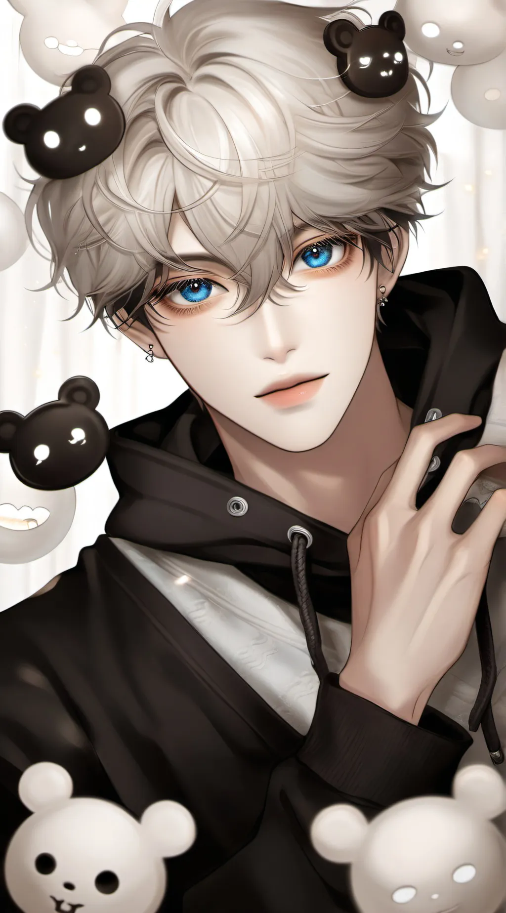 ai character: Damien background