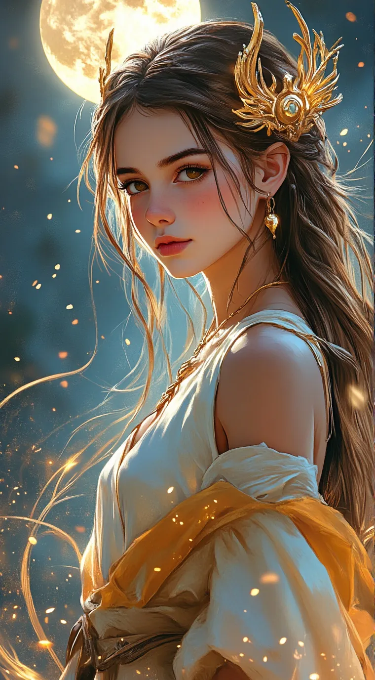 ai character: sapphire  background