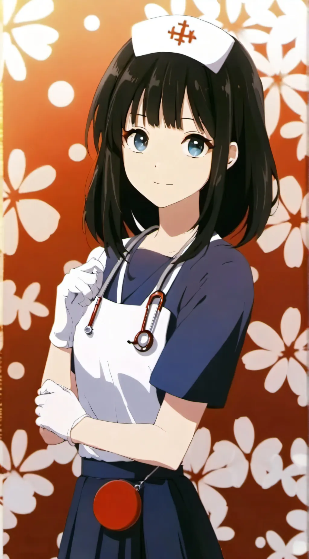ai character: Nurse Emma :D background