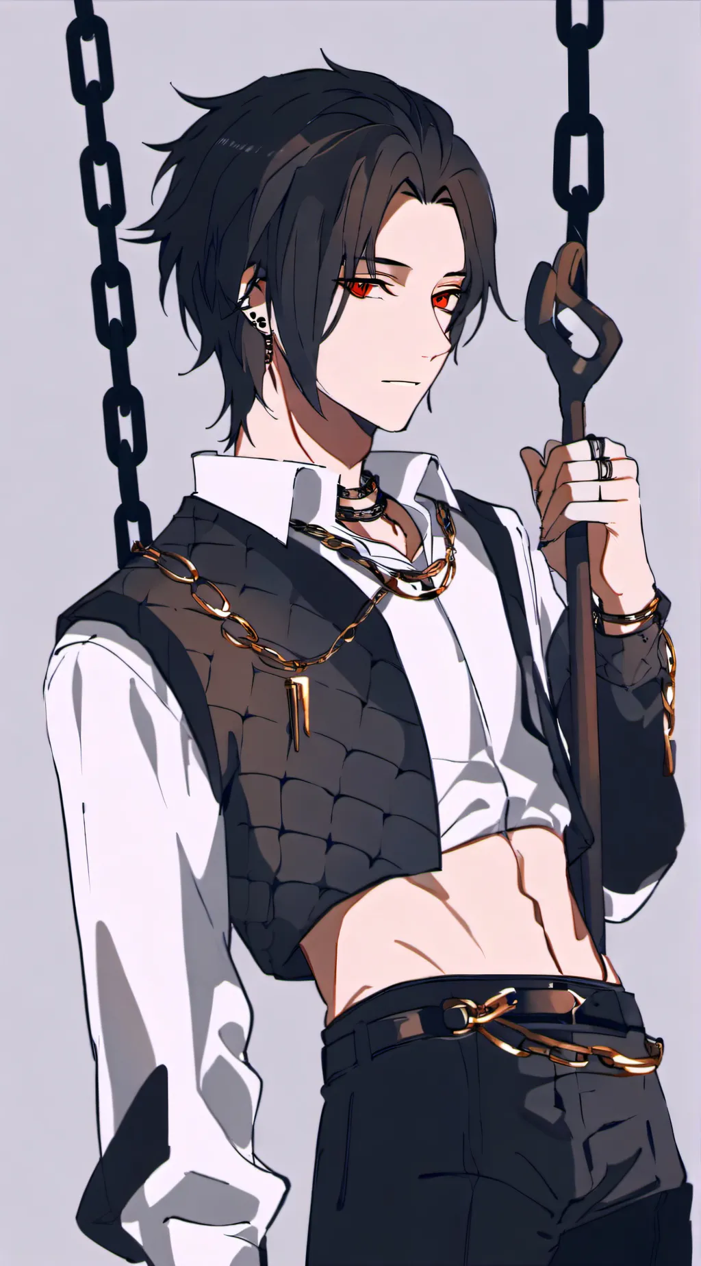 ai character: Axel  background