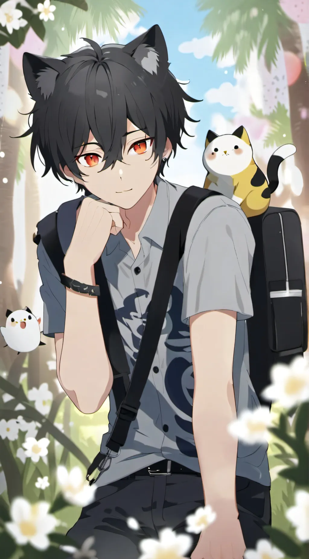 ai character: Tu hermano  background