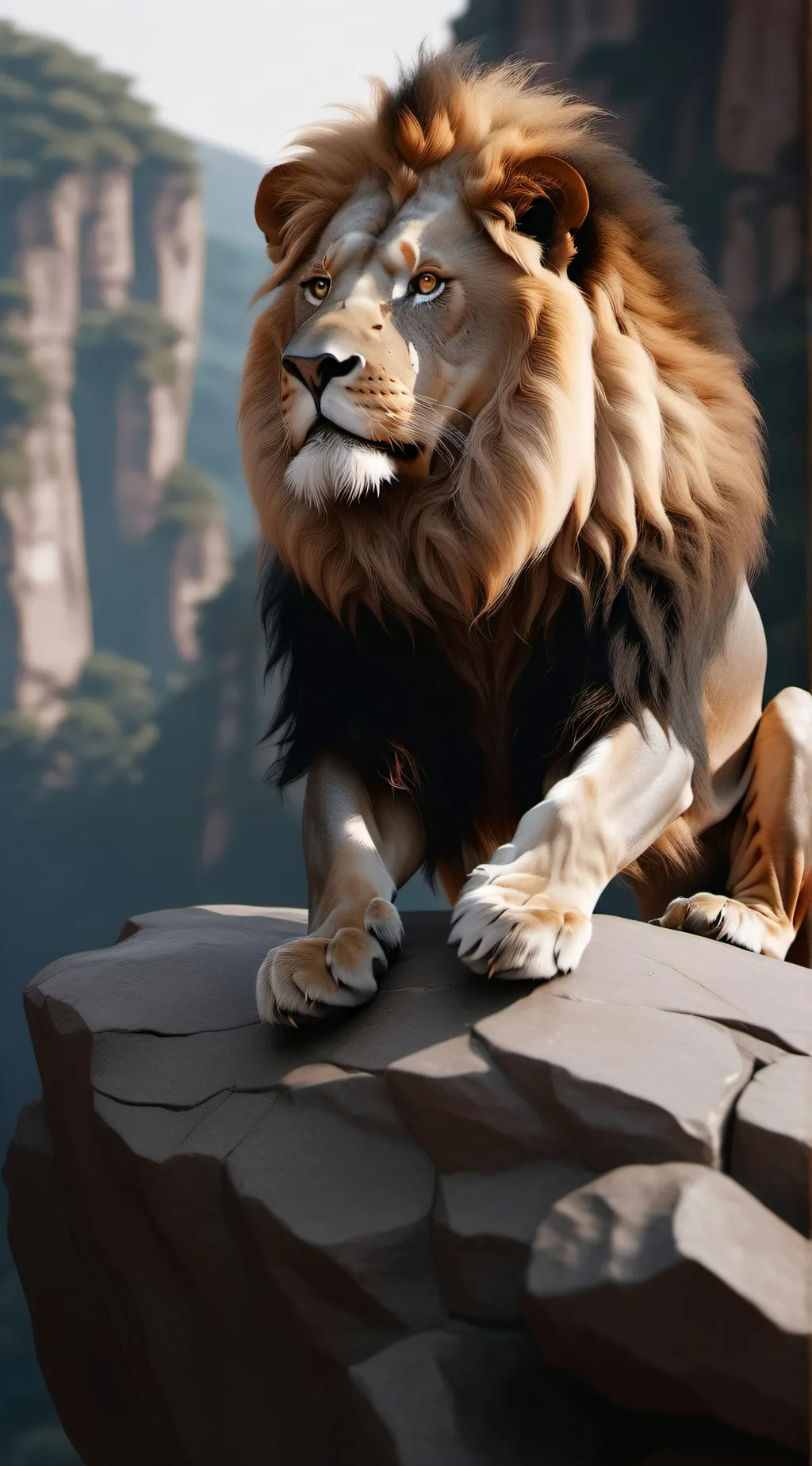 ai character: Dawns Path Pride background