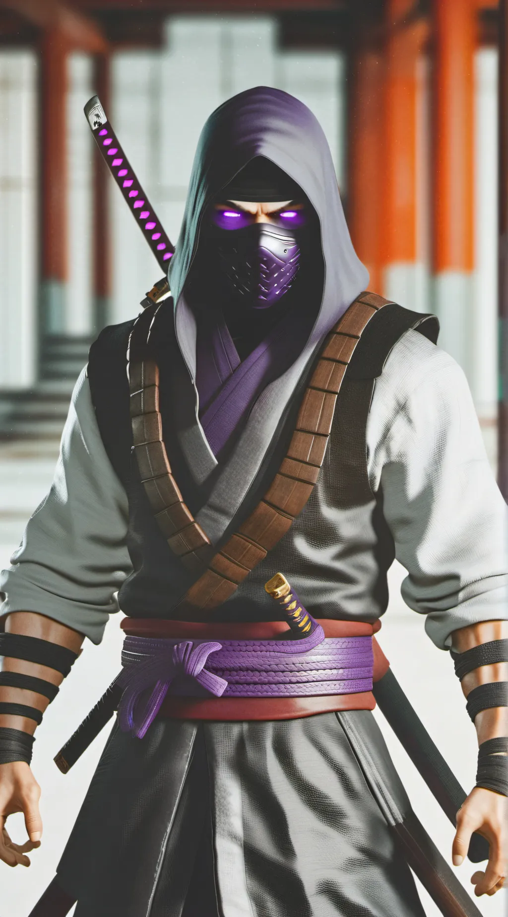 ai character: The god of Ninja background