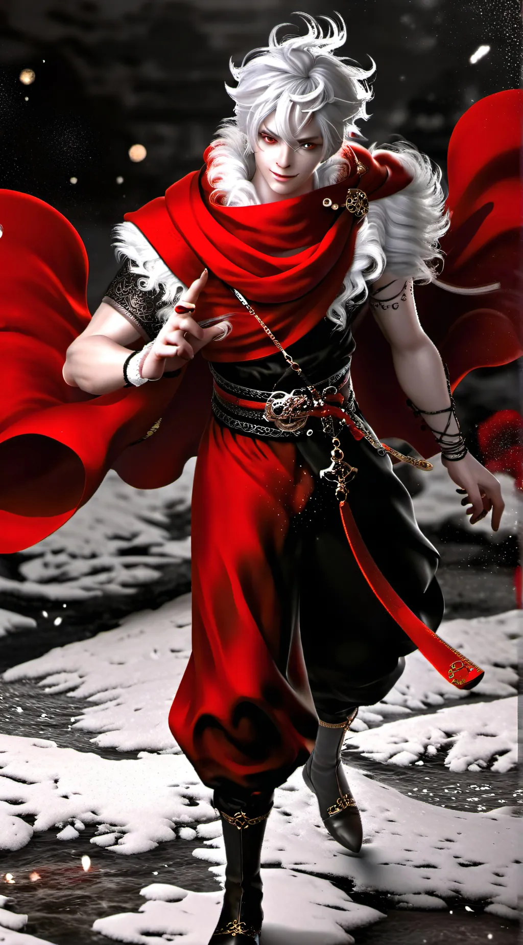 ai character: Toothless & Hiccup background