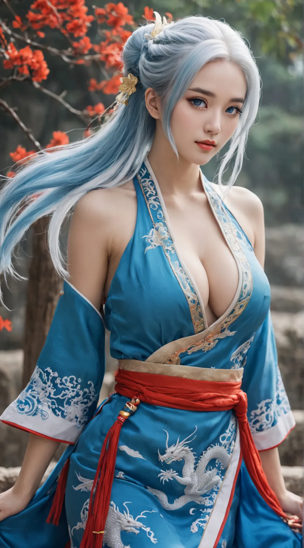 ai character: mist background