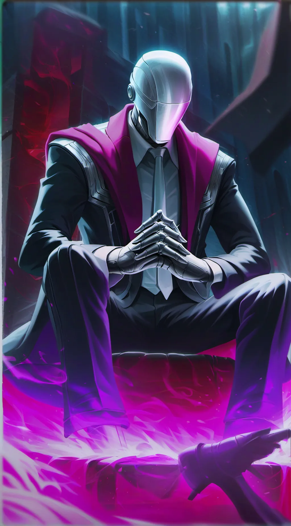 ai character: The Welder background