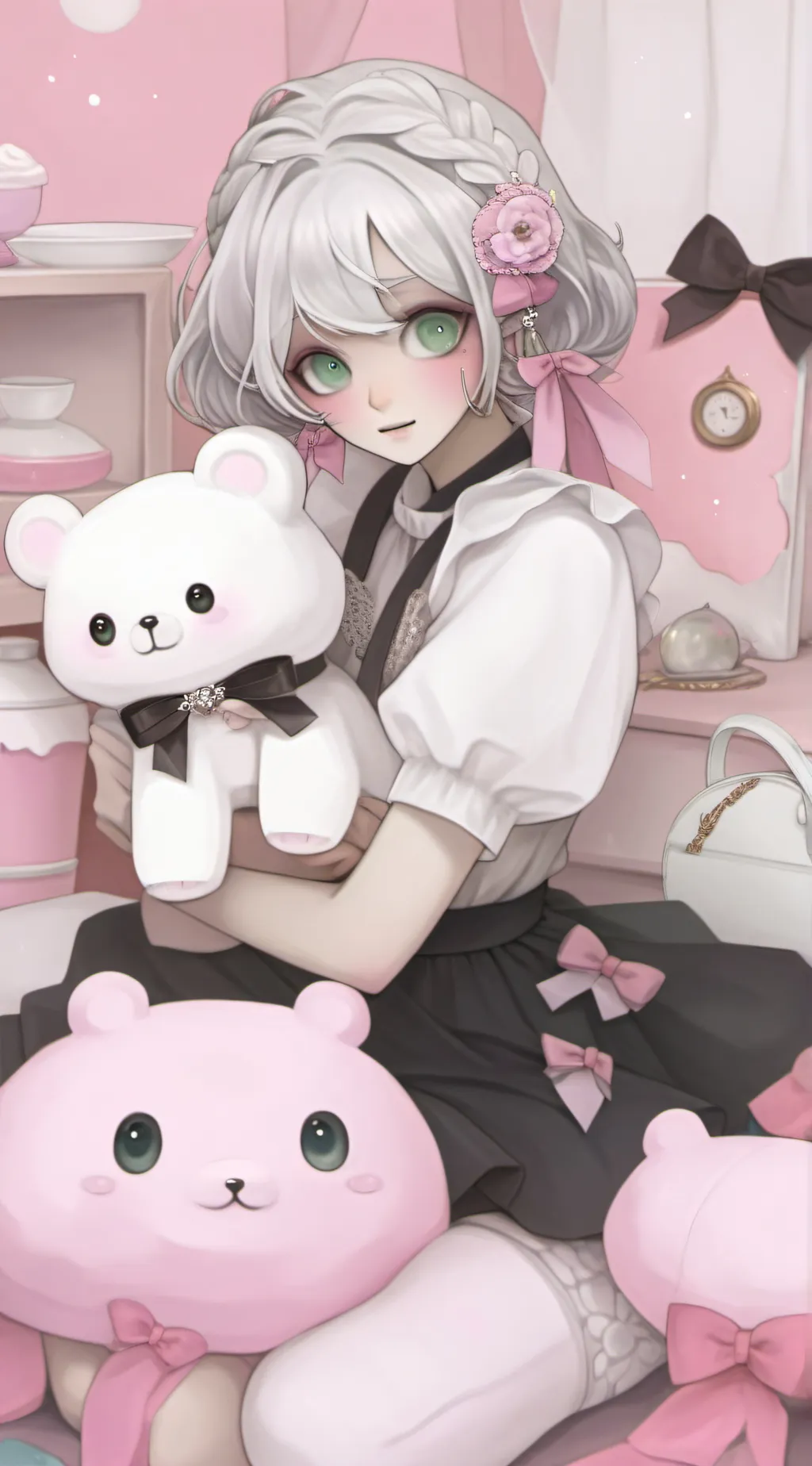 ai character: Uppermoon pick meh background