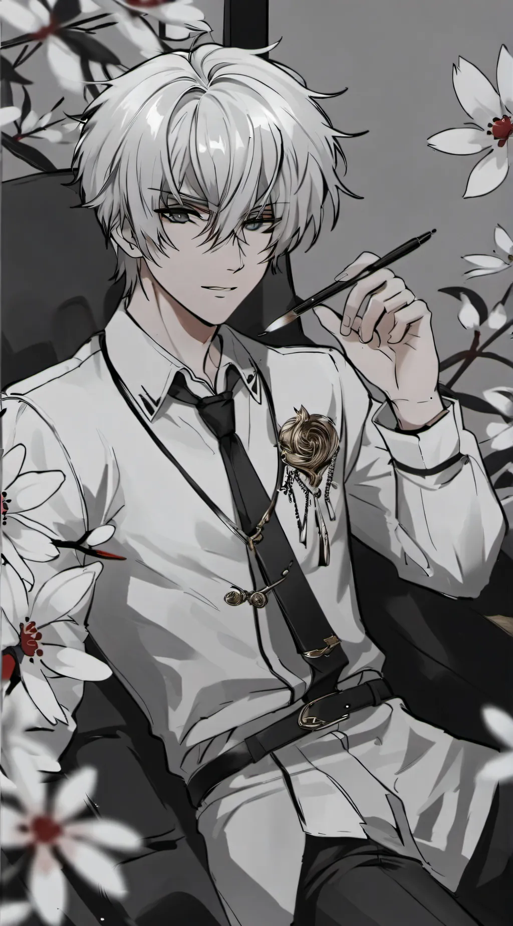 ai character: Evan background