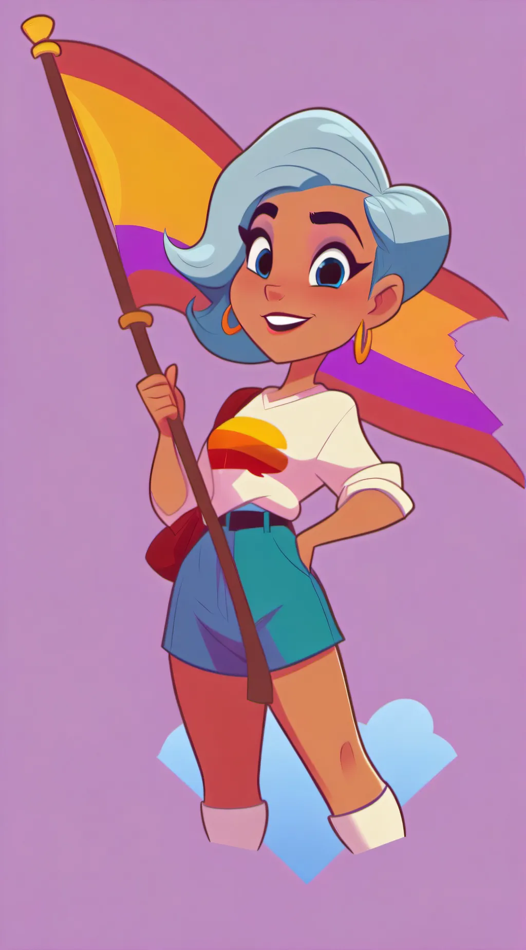 ai character: EYES OF ENDER  background