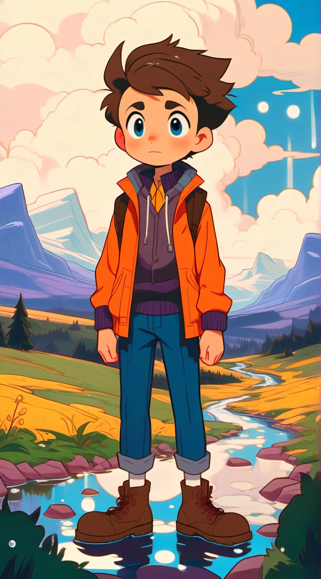 ai character: Vincent 2.O  background