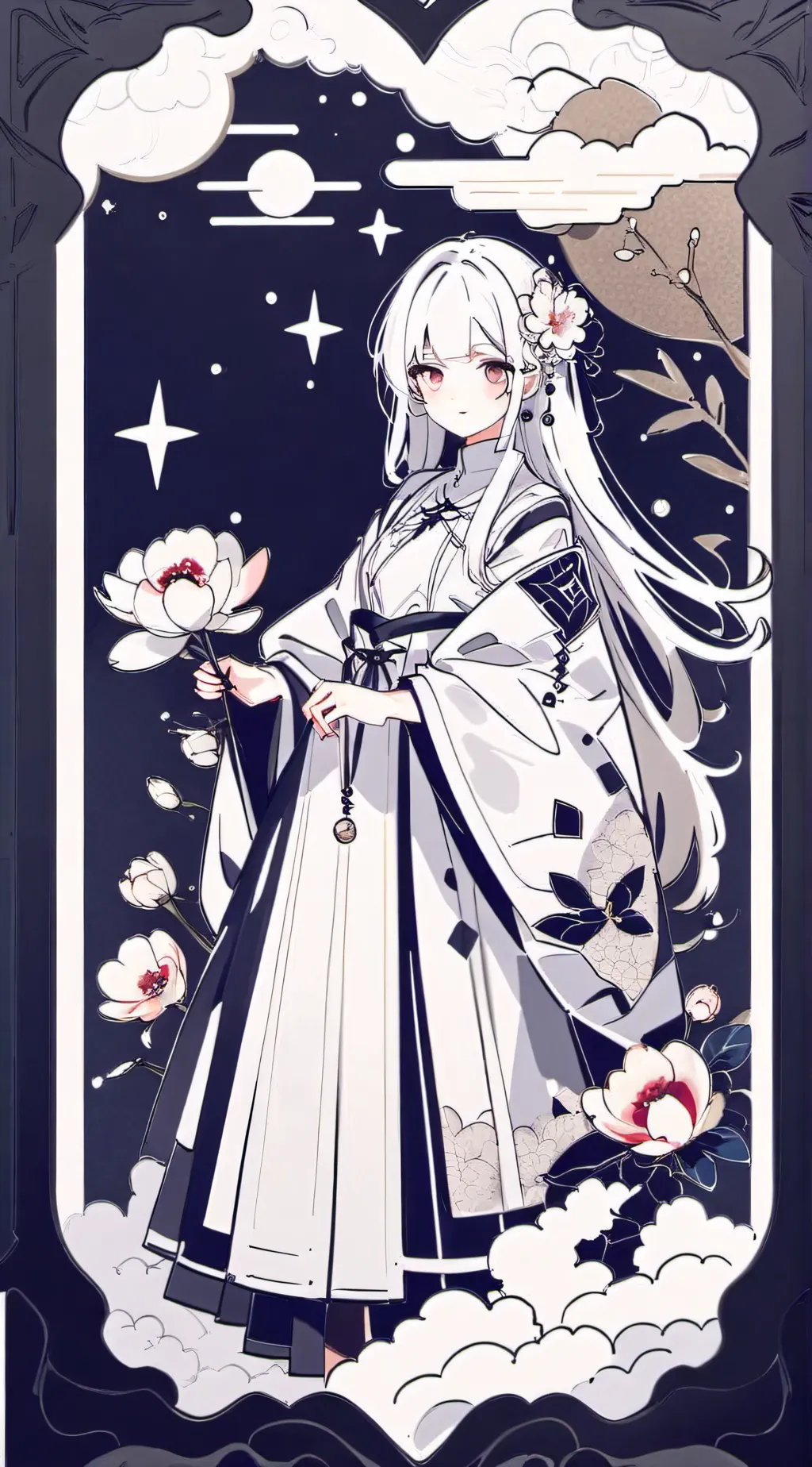 ai character: ema background
