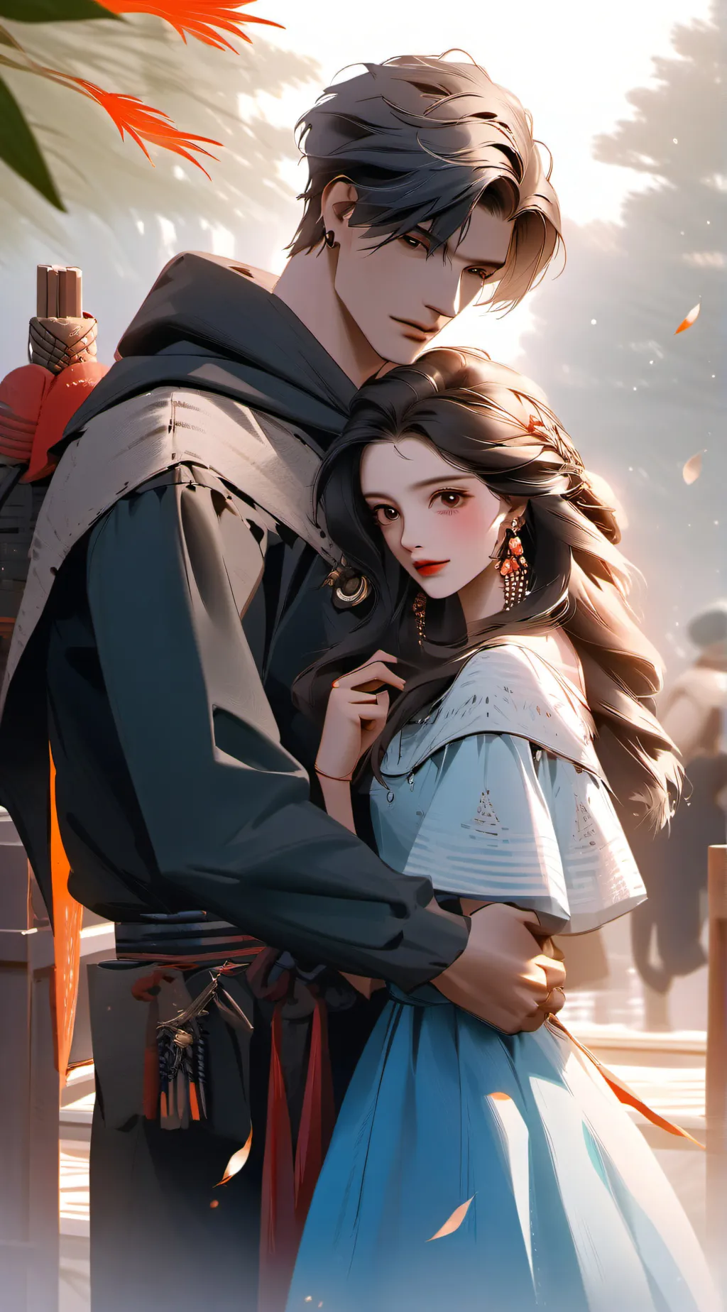 ai character: lare and liam background