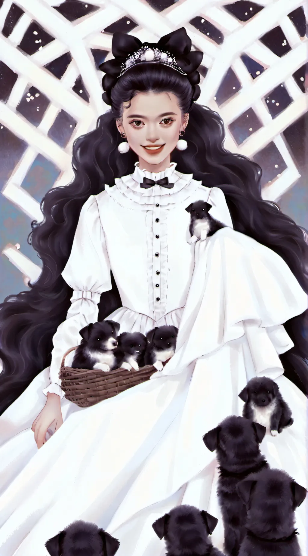 ai character: Iris Stanleigh background