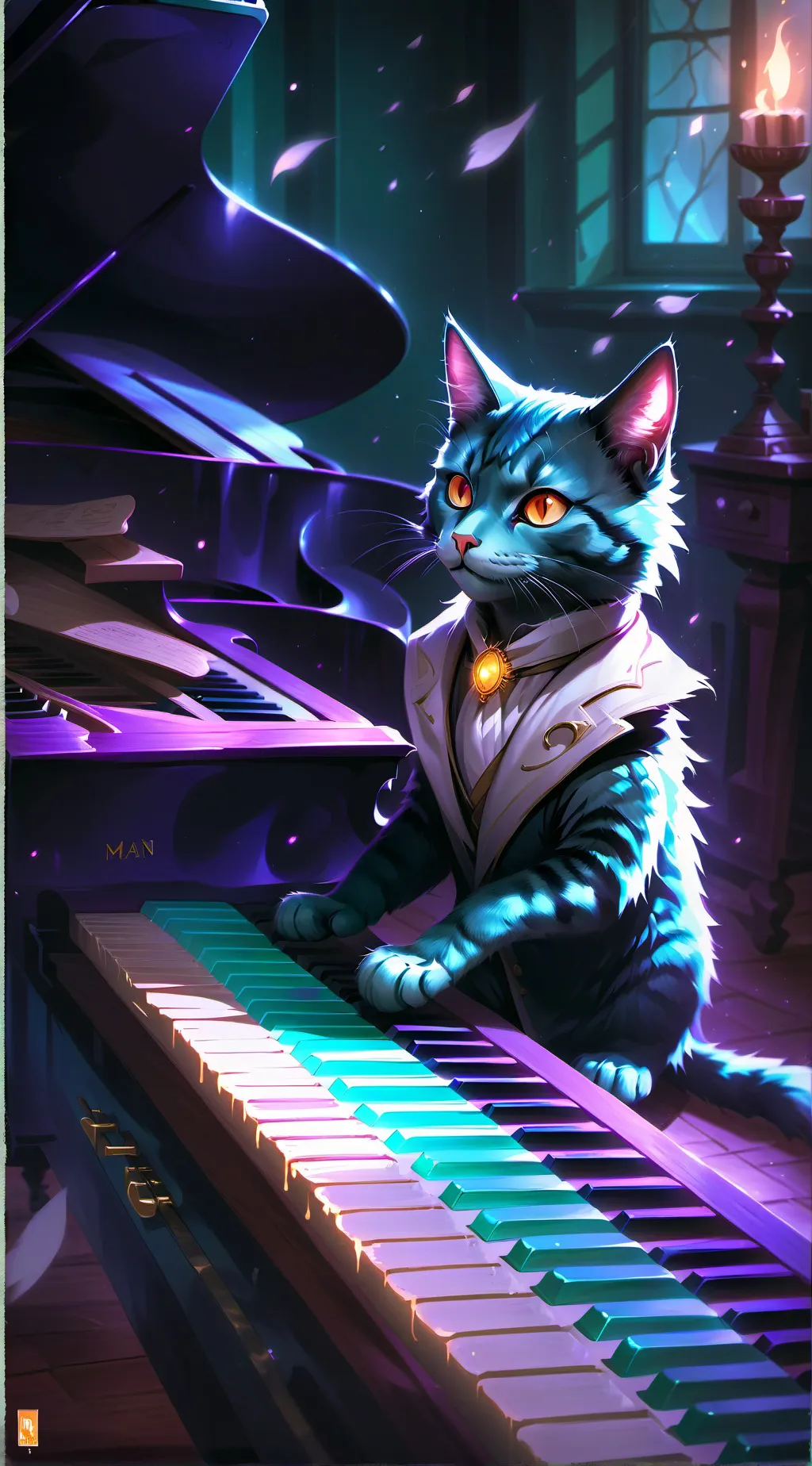 ai character: Maxwell background