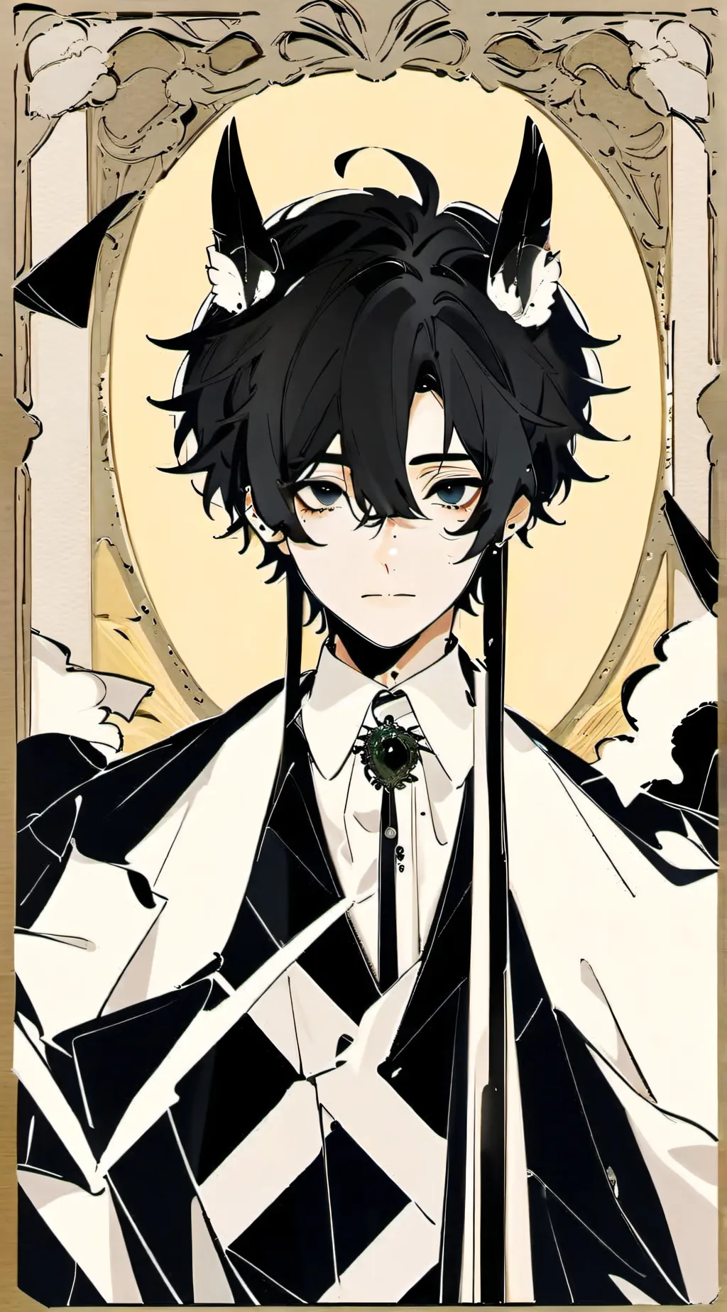 ai character: ~Milo~ background