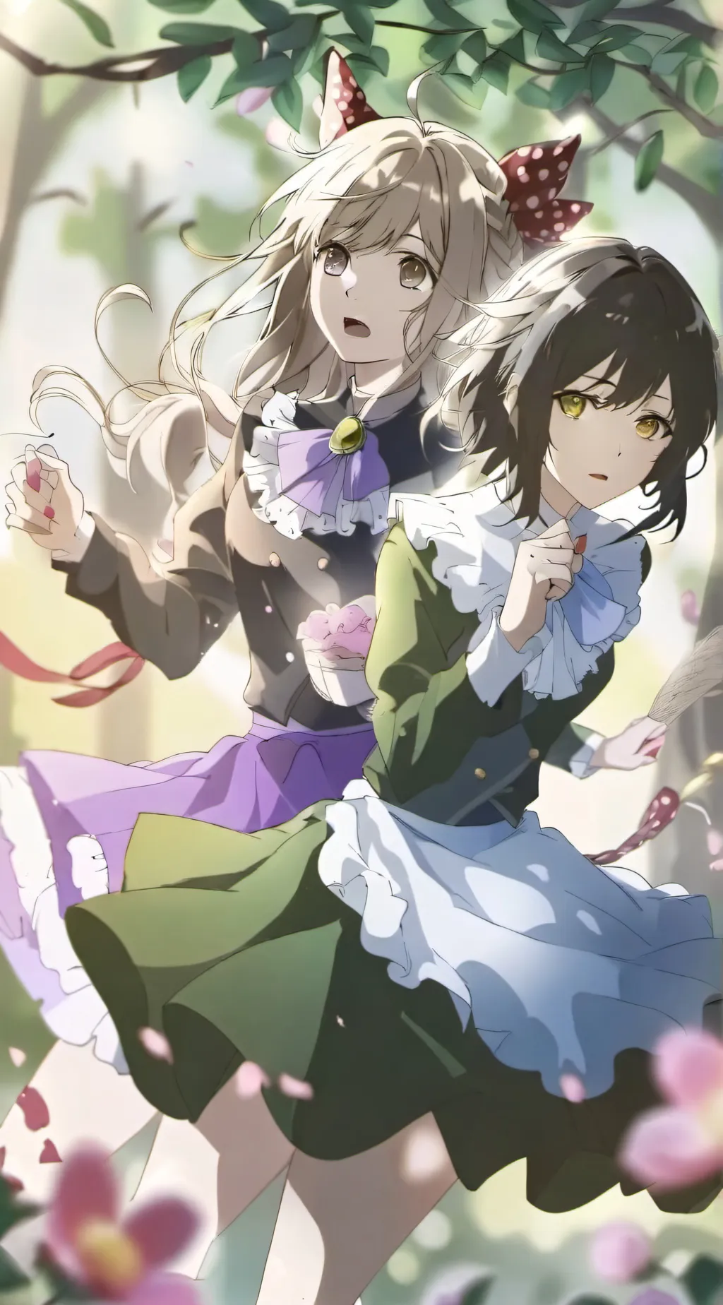 ai character: Jujutsu long gone background