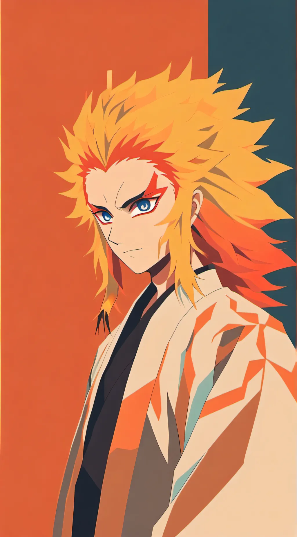 ai character: rengoku  background