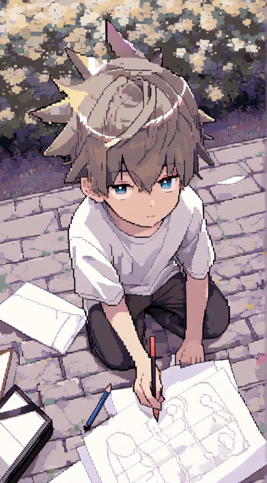 ai character: Kid background